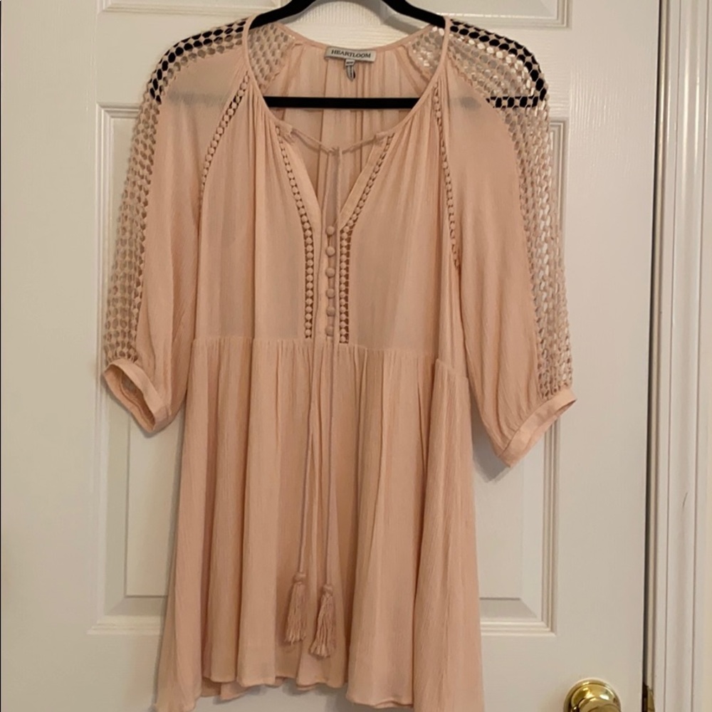 Heartloom Boho Blush mini dress
